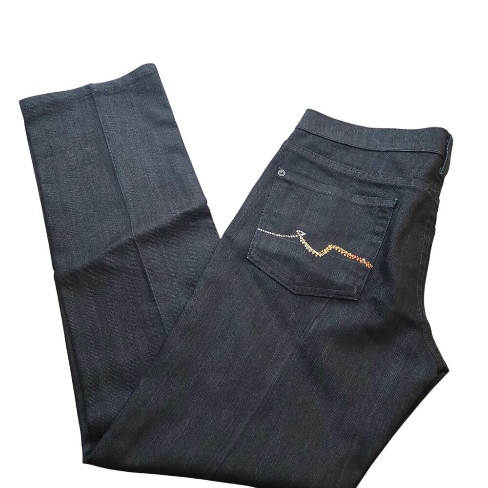 For All Mankind Manchester straight leg women's size 30 - Picture 2 of 8